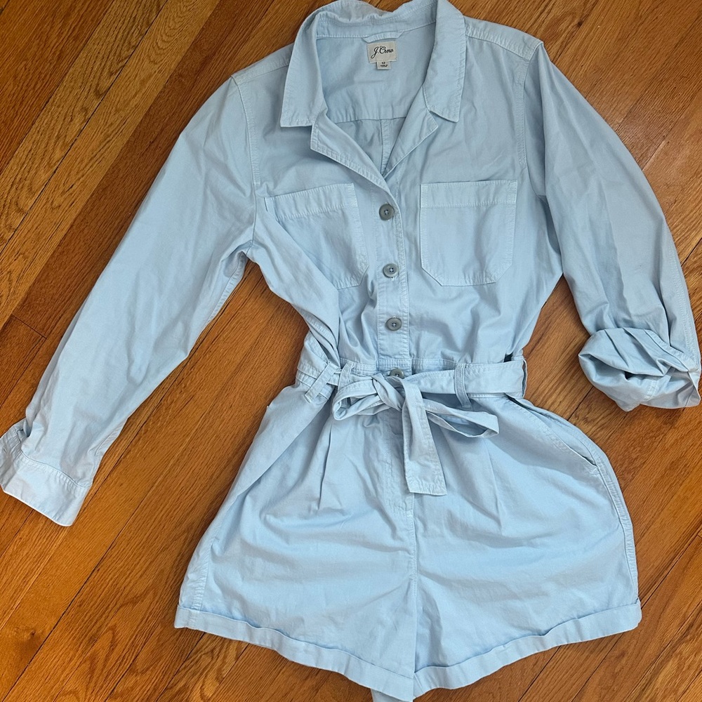 J. Crew Light Blue Utility Jacket